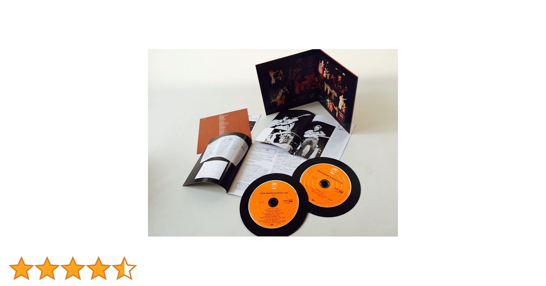 Amazon.co.jp: ライヴ・イン・ジャパン-40周年記念盤- ベック